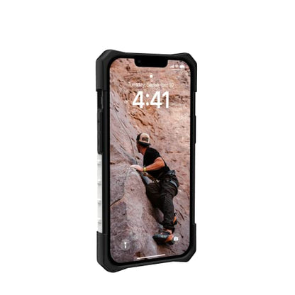 URBAN ARMOR GEAR UAG Designed for iPhone 14 Case White 6.1" Pathfinder Slim Lightweight Shockproof Dropproof Rugged Protective Cover Compatible with Wireless Charging - color: Pathfinder - White