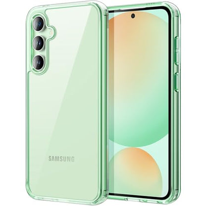 JETech Case for Samsung Galaxy S24 FE, Non-Yellowing Shockproof Bumper Protective Phone Cover, Anti-Scratch Hard PC Back (Mint Green) - color: Mint Green, size: Galaxy S24 FE