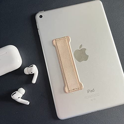 Hand Holder Strap for ipad, Tablet Hand Holder Strap, Universal Handle Grip for iPad Kindle, Mini Tablets and Cases (Gold) - 2PC - color: 2Gold