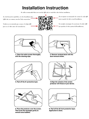 2PCS Soft PET Matte Paper Feel Screen Protector for Lenovo Tab One / K9 8.7" Anti-Glare Matte Protective Film, Drawing, Writing with The Stylus Pen Like on Paper