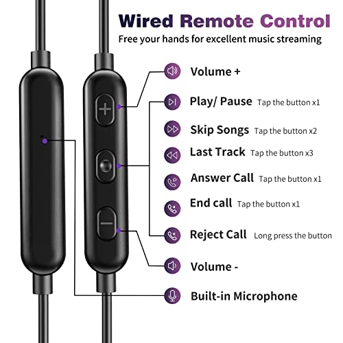COOYA USB C Headphones Wired Earbuds for iPhone 18 Pro Max 17 16 15 Purple - color: Purple