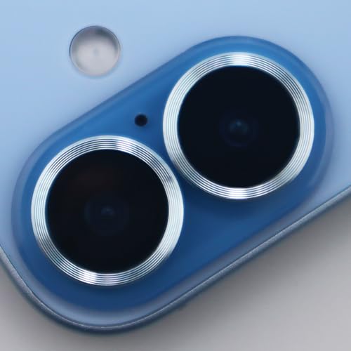 for iPhone 17 Camera Lens Protector Metal Tempered Glass Screen Accessories Cover (Blue) - color: Blue