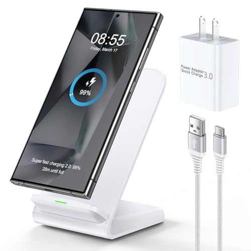 Pixel Wireless Charger Stand for Google Pixel 11/10 Pro XL 10a 9 Pro 8a 7A - color: 1-pack White