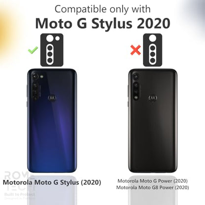Designed for Motorola Moto G Stylus Case with Belt Clip Holster | Rugged Holster & Protective Phone Case Combo with Anti-Slip Texture - Black - style: Moto G Stylus 2020
