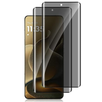 For Motorola Edge 70 Ultra Privacy Screen Protector (2 Pack) - size: Motorola Edge 70 Ultra