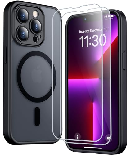 SPIDERCASE Magnetic for iPhone 13 Pro Case,Black - color: Black, size: Iphone 13 Pro 6.1''