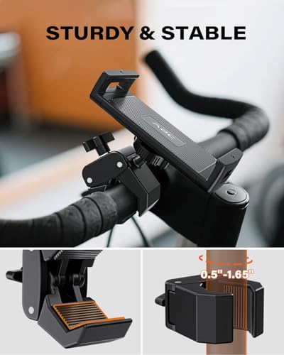 A2C Tablet Mount for Peloton Bike - Adjustable Clamp Mount for Handlebar
