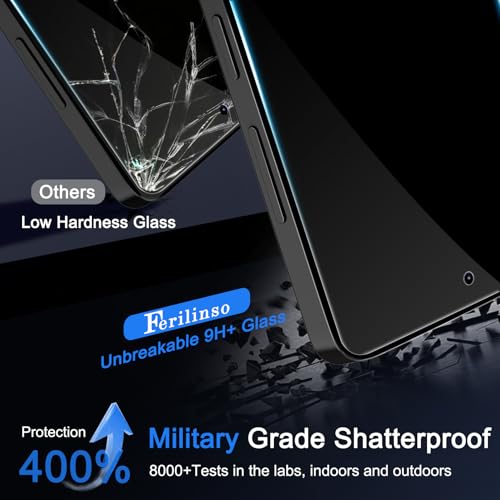 Ferilinso 3 Pack Privacy Screen Protector for Samsung Galaxy S26 Ultra - size: S26 Ultra 6.9 INCH