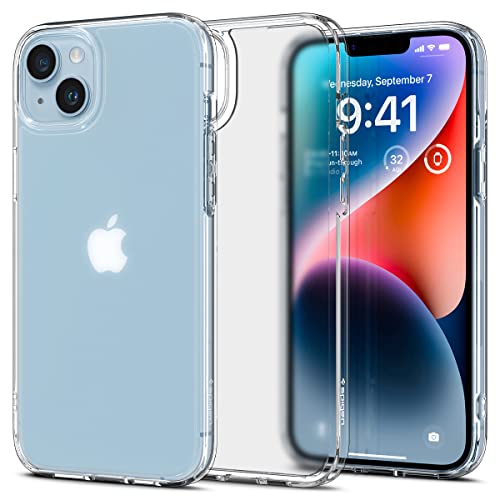 Spigen Ultra Hybrid Designed for iPhone 14 Case (2022) [Anti-Yellowing], [Military-Grade Protection] - Frost Clear - color: Frost Clear, size: iPhone 14