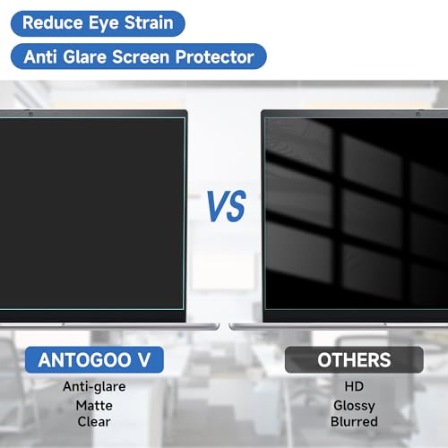 2 Pcs 14 Inch (1920x1200P) Laptop Blue Light Screen Protector, Reduce Eye Strain Anti Glare Blue Light Blocking Screen Protector for 14’’ with 16:10 Resolution HP/Dell/Acer/Asus/Samsung/Lenovo - size: 14 inch