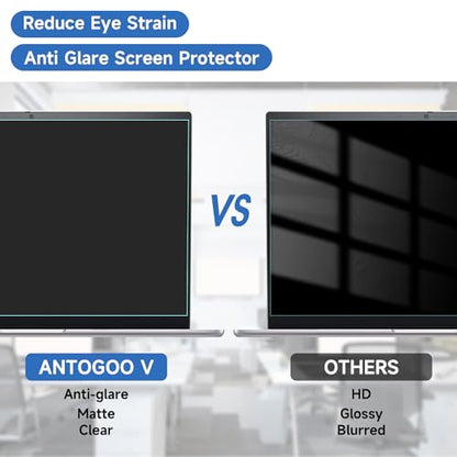 2 Pcs 14 Inch (1920x1200P) Laptop Blue Light Screen Protector, Reduce Eye Strain Anti Glare Blue Light Blocking Screen Protector for 14’’ with 16:10 Resolution HP/Dell/Acer/Asus/Samsung/Lenovo - size: 14 inch