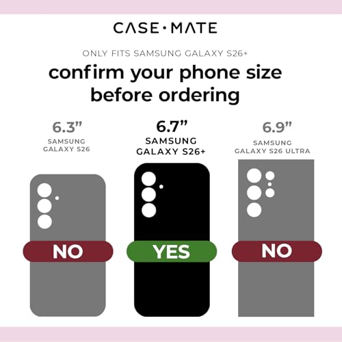 Case-Mate Samsung Galaxy S26 Plus Camera Lens Protector - Black - color: Black, size: Samsung Galaxy S26 Plus