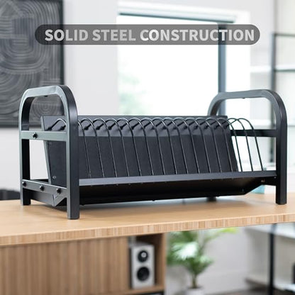 VIVO Black 16-Bay Laptop Open Charging Station, Stand-LAPC3 - size: 16-Bay