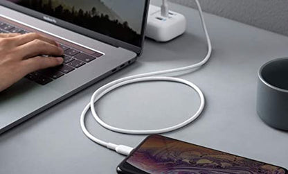 Car Apple Carplay Cable, USB C to Lightning Cable for iPhone 14, 14 pro max,13,Plus,SE 2nd/12/11/Xs/XR, iPad 4/5/ 6/7/ 8, Mini 2/3/4/5, Air 2/3 Charger Cord, Car Charging Cable (USB C to Lightning) - size: 3.3FT