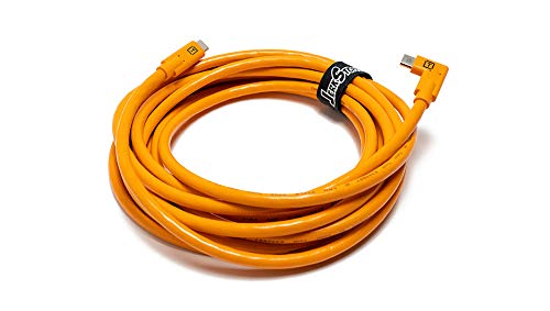 TetherPro USB-C to USB-C 5Gbps Gen 1, Right Angle, 15' (4.6m)