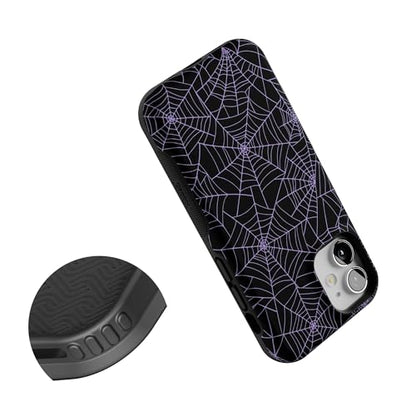 Casely iPhone 12 Mini Case | Midnight Web | Spider Web | Bold Protective Design | Compatible with MagSafe - color: Midnight Web | Spider Web, size: Iphone 12 Mini