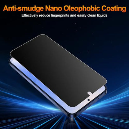 2 Pack for Samsung Galaxy S25 Plus Anti-Glare Matte Privacy Screen Protector, Smooth and Responsive Touch Flexible EPU Film, [Support Fingerprint Unlock] [Self-Healing] [Not Glass] - size: Samsung Galaxy S25 Plus