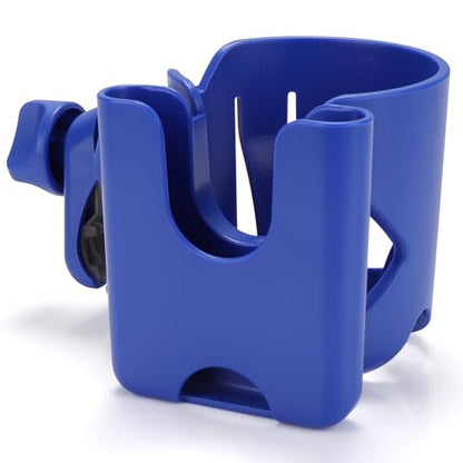 Accmor Stroller Cup Holder, Cup Holder for Walker Bike Wheelchair - color: Cup Phone Holder-Blue