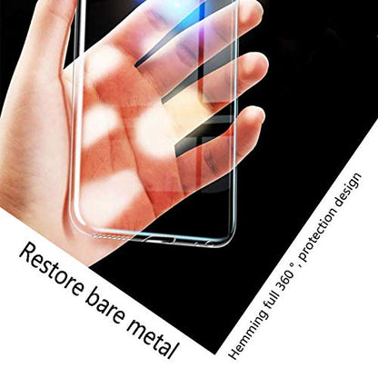Phone Case for TCL 30 V 5G (6.67 Inch), Silicone Ultra Slim Shockproof Phone Case for TCL 30 V 5G, Soft Anti-Scratch Clear Back Case [ Anti-Yellowing] - [2 Pieces]
