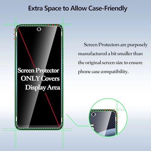 Anoowkoa Compatible for Motorola Moto G 2026/2025 Screen Protector - color: Moto G 5G 2026