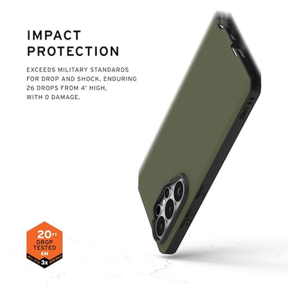 URBAN ARMOR GEAR UAG for Samsung Galaxy S26 Ultra Case 6.9" Civilian LT - Magnetic Charging Compatible Rugged Military Drop Tested Protective Cover, Olive Drab - color: Civilian LT - Olive Drab