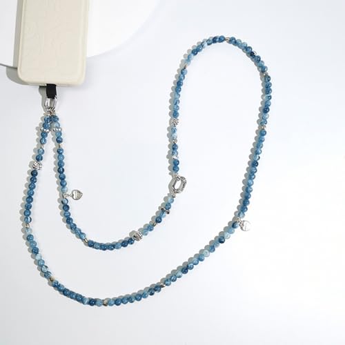 Phone Crossbody Chain CellPhone Lanyard,Universal Phone Chain Strap with Tether Patches Compatible with Most Phones (Y) - color: Y
