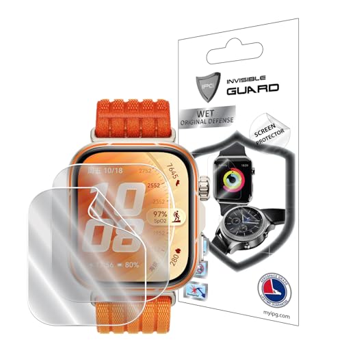 IPG Made for Huawei Watch Fit 5 Pro Smartwatch Smart Watch Hydrogel Screen Protector (2 Units) Invisible HD Clear Film Anti Scratch Guard-Smooth/Self-Healing/Bubble Free for Fit5Pro - size: Watch Fit 5 Pro