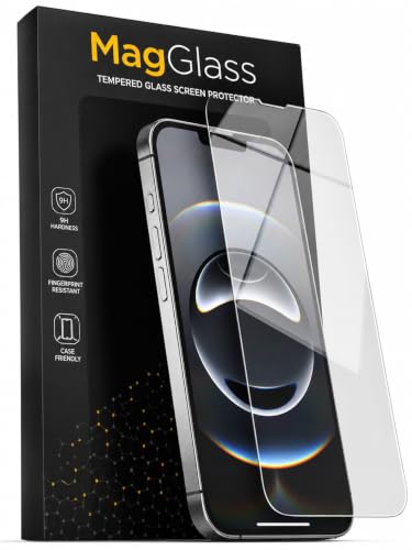 magglass for iPhone Air Screen Protector, (6.6") Toughened Tempered Glass with Easy-installation Applicator (2-Pack)