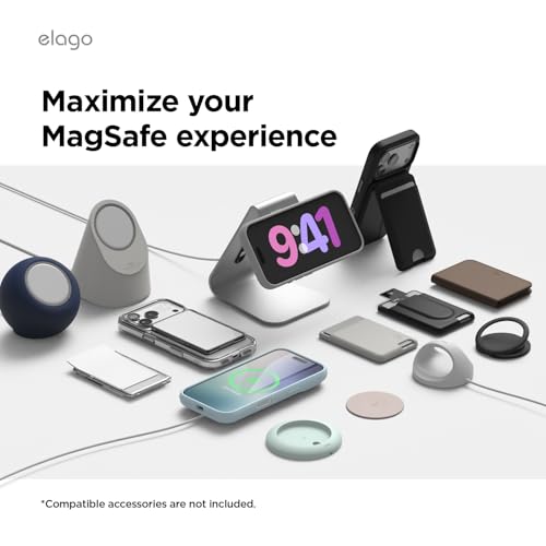 elago Premium Magnetic Silicone Case for iPhone 17 | Compatible with MagSafe, Liquid Silicone Material, Protection, Shockproof, Slim Phone (Aqua Sky) - color: Aqua Sky, size: iPhone 17