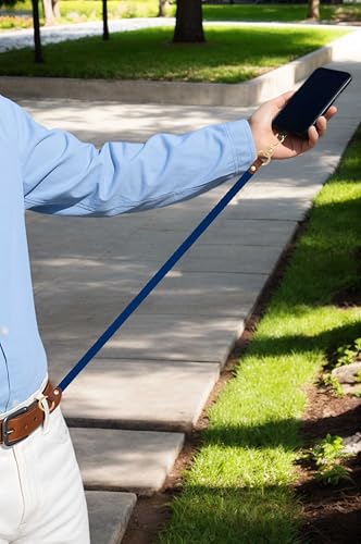 Hovmwey Stretchy Phone Lanyard Tether, 2 Pack Phone Leash Anti-theft Phone Strap for Anti-drop Outdoor Hiking Cycling Climbing Universal for Most Cell Phones, Atlantic Blue - color: Atlantic Blue