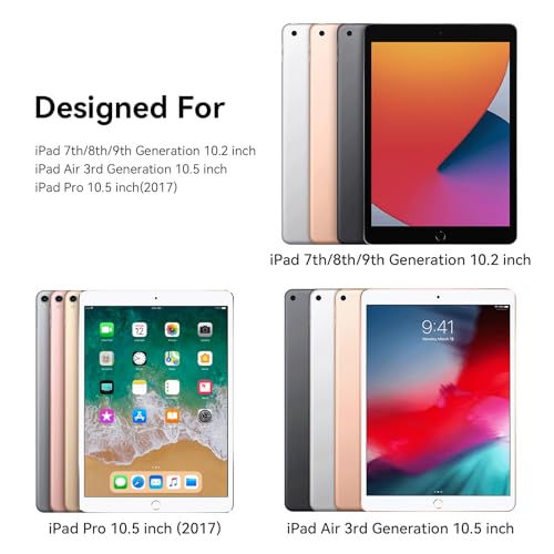 3 Pack Paper Screen Protector for iPad 10.2 in (9th/8th/7th,2021/2020/2019) - size: 10.2" iPad