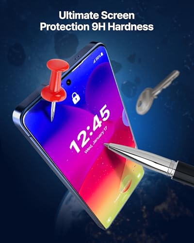 DOME GLASS Whitestone Compatible with Galaxy S26 Ultra, Full Coverage UV Tempered Glass Screen Protector with LOCA Adhesive [2 Pack]