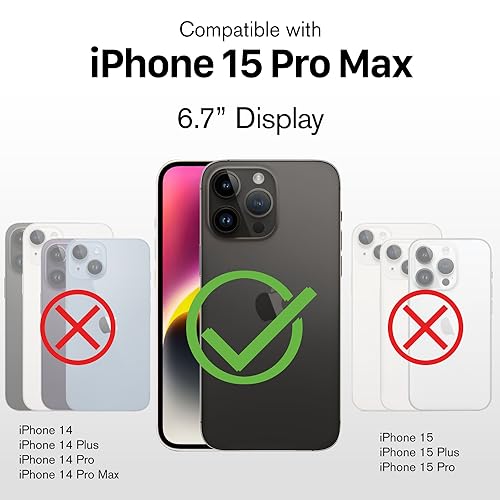VENA for iPhone 15 Pro Max Tempered Glass Screen Protector - 3 Pack - color: Ultra Clear