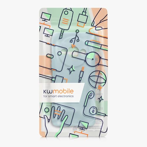 kwmobile Case Compatible with Xiaomi Redmi A3 Case - Protective Slim TPU Phone Cover - Soft Matte Finish - Antique Stone - color: Antique Stone