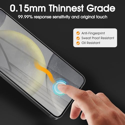 3 Pack Screen Protector Compatible for Samsung Galaxy S24 6.2 Inch, HD Clear Flexible Soft TPU Hydrogel Film for Samsung Galaxy S24 5G - Support Fingerprint Unlock, High Sensitivity - size: Samsung Galaxy S24