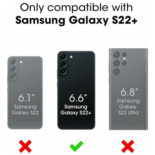 Battery Case for Galaxy S22 Plus,12000mAh Portable Protective Smart Wireless Charging Case Support Carplay Compatible with Galaxy S22 Plus(6.6 inches)Rechargeable Extended Battery Charger Case(Black) - size: Galaxy S22 Plus