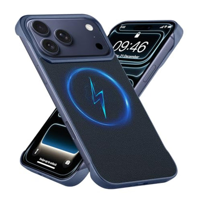 Phone Case Crafted for iPhone 17 Pro,Blue - color: Blue, size: iPhone 17 Pro