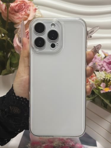 Case Compatible with iPhone 13 Pro, Non-Yellowing Shockproof Anti-Scratch Clear Soft Phone Cover with Lens Protector - Clear - color: Clear, size: iPhone 13 Pro