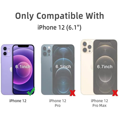 3 Pack Anti-Blue Light Screen Protector for iPhone 12 - size: iPhone 12