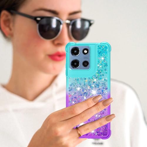 for Moto G 2025/2026 Case, Moto G Play 2026 Phone Case, Blue Purple - color: Blue Purple