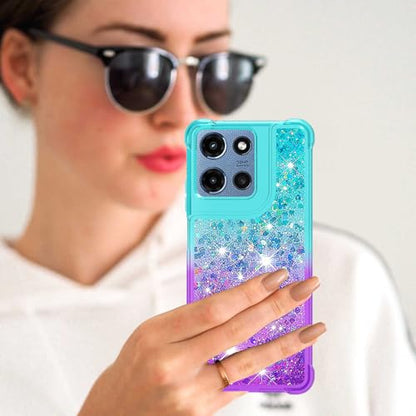 for Moto G 2025/2026 Case, Moto G Play 2026 Phone Case, Blue Purple - color: Blue Purple