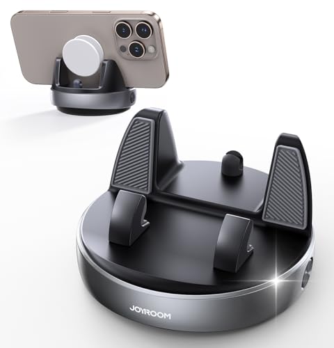 Car Phone Holder Mount, 360 Degree Rotation Dashboard Phone Holder, Silver - color: Silver