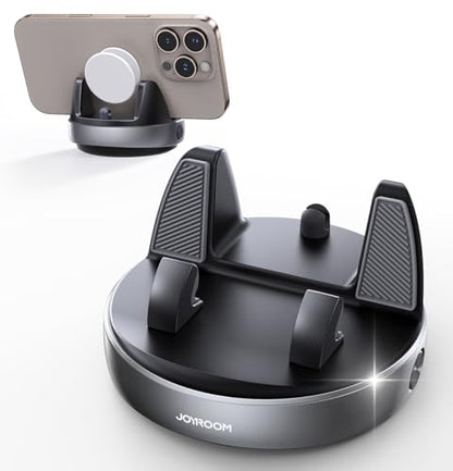 Car Phone Holder Mount, 360 Degree Rotation Dashboard Phone Holder, Silver - color: Silver