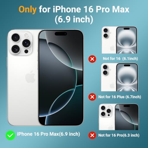 jaroco Magnetic for iPhone 16 Pro Max Case Heavy Duty Rugged Dual-Layer Teal - color: Teal, size: iPhone 16 Pro Max
