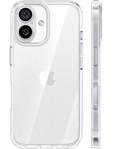 TORRAS for iPhone 17 Case Crystal Clear, Anti-Yellowing, Clear 6.3" | [Military-Grade Protection] Ultra Slim Transparent Anti-Scratch Back, Soft Bumper, Non-Slip Protective Case for iPhone 17 - color: Crystal Clear, size: for iPhone 17