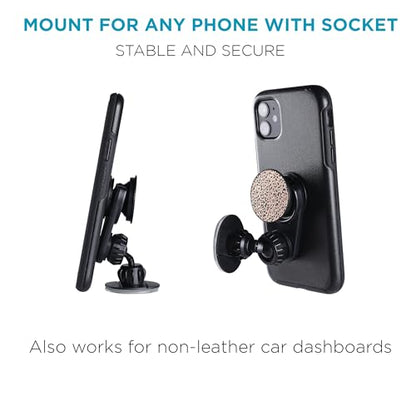 Desk/Wall Mount for PopSockets (2-Pack) – Strong Adhesive Phone Holder for Desk, Wall, Mirror (Not for Car) – Adjustable Angle, Compatible with All sockets - style: Wall Mount