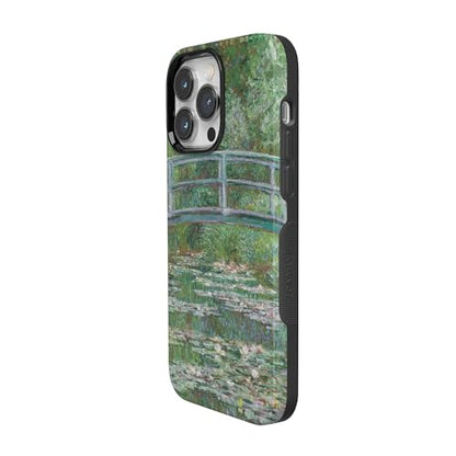 Casely iPhone 14 Pro Max Case | Monet's Bridge | The Met Museum | Bold Protective Design | Compatible with MagSafe - color: Monet's Bridge | The Met Museum