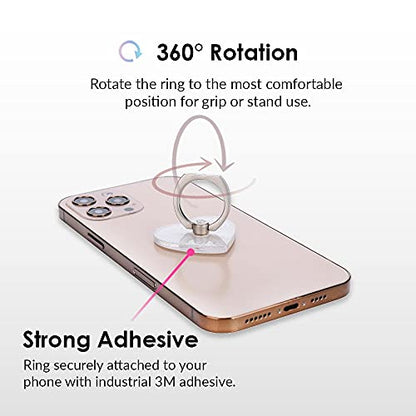 VELVET CAVIAR Cell Phone Ring Holder - Finger Ring & Stand - Improves Phone Grip Compatible with iPhone, Galaxy, Most Smartphones (Stardust Glitter) - color: Stardust Glitter
