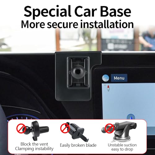 Car Magnetic Phone Mount for Hyundai Palisade 2020 2021 2022 2023 2024 2025 Auto Interior Accessories Best Cellphone Holder Fast 15W Wireless Charger Cell Phones Charging Screen Stand Accessory