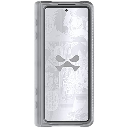 Ghostek COVERT Clear Z Fold 4 Case with Slim Lightweight Design and Hinge Protection Wireless Charging and PowerShare Compatible Phone Cover Designed for 2022 Samsung Galaxy Z Fold4 5G (7.6in) (Clear) - color: Clear, size: Galaxy Z Fold 4